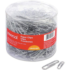 UNIVERSAL - Binder Clips Binder Type: Paper Fastener Color: Silver - Exact Tooling