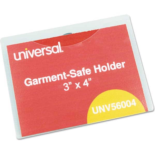 UNIVERSAL - Badge Holders Attachment Type: Clip-On Horizontal or Vertical Holder: Horizontal - Exact Tooling