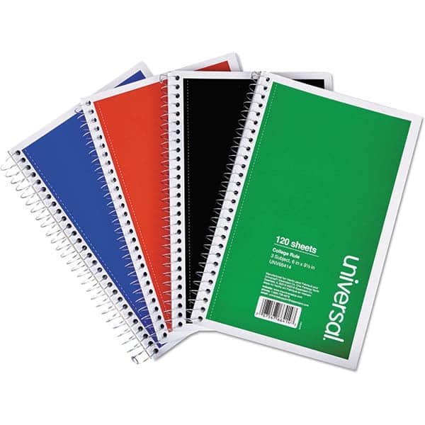 UNIVERSAL - Note Pads, Writing Pads & Notebooks Writing Pads & Notebook Type: Notebook Size: 9-1/2 x 6 - Exact Tooling