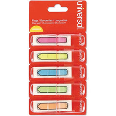 UNIVERSAL - Self-Stick Page Flags Style: Flag Color: Assorted - Exact Tooling