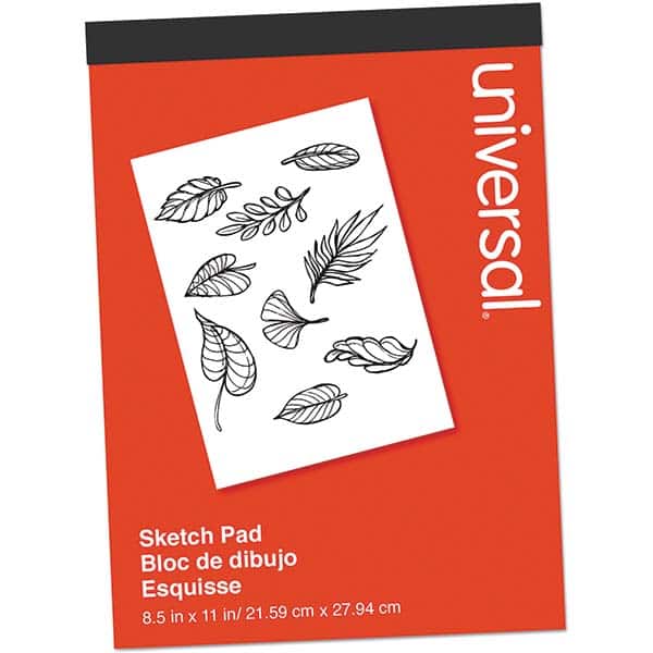 UNIVERSAL - Note Pads, Writing Pads & Notebooks Writing Pads & Notebook Type: Scratch Pad Size: 8-1/2 x 11 - Exact Tooling