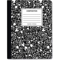 UNIVERSAL - Note Pads, Writing Pads & Notebooks Writing Pads & Notebook Type: Composition Book Size: 9-3/4 x 7-1/2 - Exact Tooling