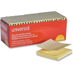UNIVERSAL - Note Pads, Writing Pads & Notebooks Writing Pads & Notebook Type: Self-Stick Notes Size: 3 x 3 - Exact Tooling