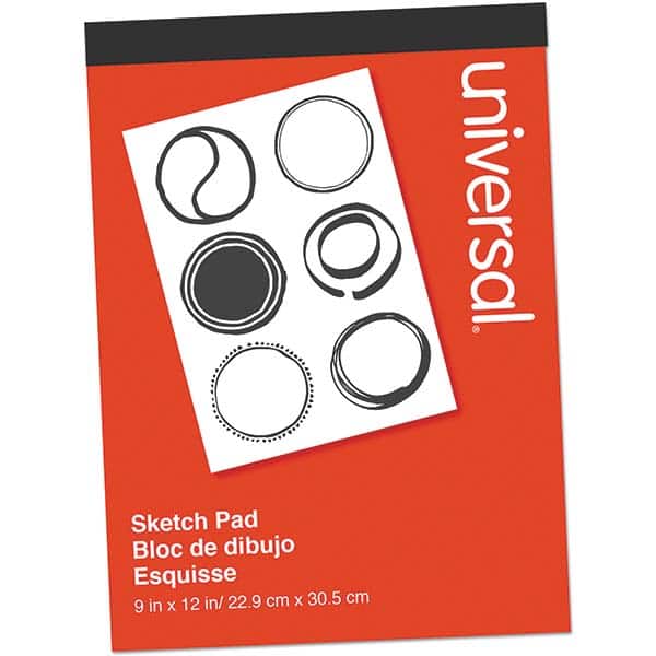 UNIVERSAL - Note Pads, Writing Pads & Notebooks Writing Pads & Notebook Type: Scratch Pad Size: 9 x 12 - Exact Tooling