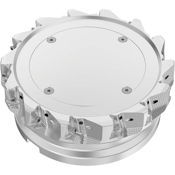 Seco - Indexable Square-Shoulder Face Mills Cutting Diameter (mm): 200.00 Cutting Diameter (Inch): 7.874 - Exact Tooling