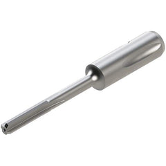 Seco - 12mm Diam 6-Flute Straight Shank Straight Flute Solid Carbide Chucking Reamer - Exact Tooling