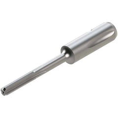 Seco - 6mm Diam 4-Flute Straight Shank Straight Flute Solid Carbide Chucking Reamer - Exact Tooling