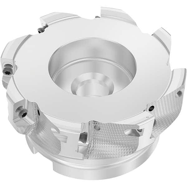 Seco - Indexable Square-Shoulder Face Mills Cutting Diameter (Inch): 4 Cutting Diameter (Decimal Inch): 4.0000 - Exact Tooling