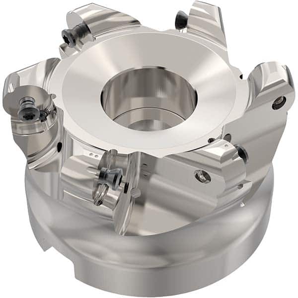 Seco - Indexable Copy Face Mills Cutting Diameter (Inch): 4 Cutting Diameter (Decimal Inch): 4.0000 - Exact Tooling