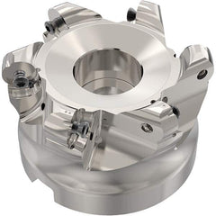 Seco - Indexable Copy Face Mills Cutting Diameter (Inch): 4 Cutting Diameter (Decimal Inch): 4.0000 - Exact Tooling