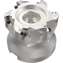 Seco - Indexable High-Feed Face Mills Cutting Diameter (Inch): 2.480 Cutting Diameter (mm): 63.00 - Exact Tooling