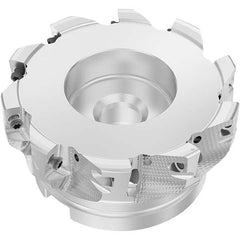 Seco - Indexable Square-Shoulder Face Mills Cutting Diameter (mm): 100.00 Cutting Diameter (Inch): 3.937 - Exact Tooling