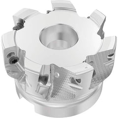 Seco - Indexable Square-Shoulder Face Mills Cutting Diameter (mm): 63.00 Cutting Diameter (Inch): 2.48 - Exact Tooling