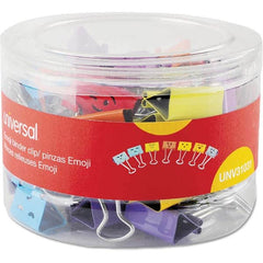 UNIVERSAL - Binder Clips Width (Inch): 1 Binder Type: Binder Clip - Exact Tooling