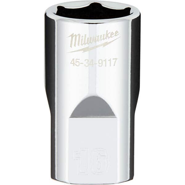 Milwaukee Tool - Hand Sockets Drive Size (Inch): 1/2 Size (mm): 16.0000 - Exact Tooling