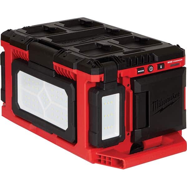 Milwaukee Tool - Clamp Mount Cordless Portable LED Light - Exact Tooling