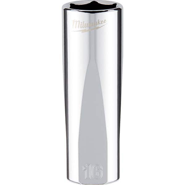 Milwaukee Tool - Hand Sockets Drive Size (Inch): 3/8 Size (mm): 16.0000 - Exact Tooling