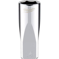 Milwaukee Tool - Hand Sockets Drive Size (Inch): 1/4 Size (mm): 14.0000 - Exact Tooling