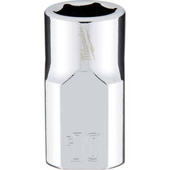 Milwaukee Tool - Hand Sockets Drive Size (Inch): 3/8 Size (mm): 10.0000 - Exact Tooling