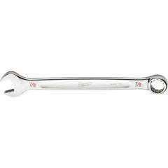 Milwaukee Tool - Combination Wrenches; Type: Combination Wrench ; Tool Type: SAE ; Size (Inch): 7/8 ; Number of Points: 12 ; Finish/Coating: Steel ; Material: Steel - Exact Tooling