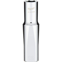 Milwaukee Tool - Hand Sockets Drive Size (Inch): 1/2 Size (mm): 12.0000 - Exact Tooling