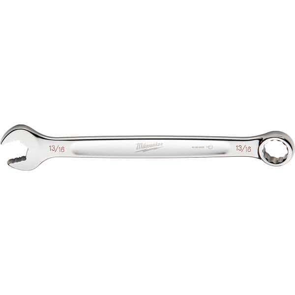 Milwaukee Tool - Combination Wrenches; Type: Combination Wrench ; Tool Type: SAE ; Size (Inch): 13/16 ; Number of Points: 12 ; Finish/Coating: Steel ; Material: Steel - Exact Tooling