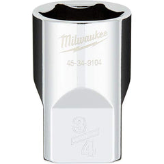 Milwaukee Tool - Hand Sockets Drive Size (Inch): 1/2 Size (Inch): 3/4 - Exact Tooling
