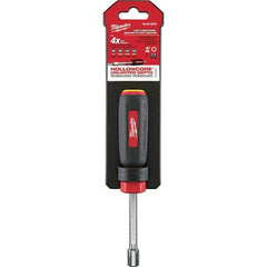 Milwaukee Tool - Nutdrivers Tool Type: Magnetic Tip Nutdriver System of Measurement: Inch - Exact Tooling