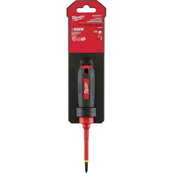 Milwaukee Tool - Precision & Specialty Screwdrivers Type: Screwdriver Overall Length Range: 7" - 9.9" - Exact Tooling