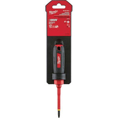 Milwaukee Tool - Precision & Specialty Screwdrivers Type: Screwdriver Overall Length Range: 7" - 9.9" - Exact Tooling