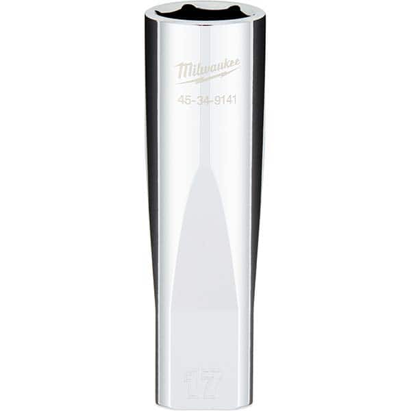 Milwaukee Tool - Hand Sockets Drive Size (Inch): 1/2 Size (mm): 17.0000 - Exact Tooling