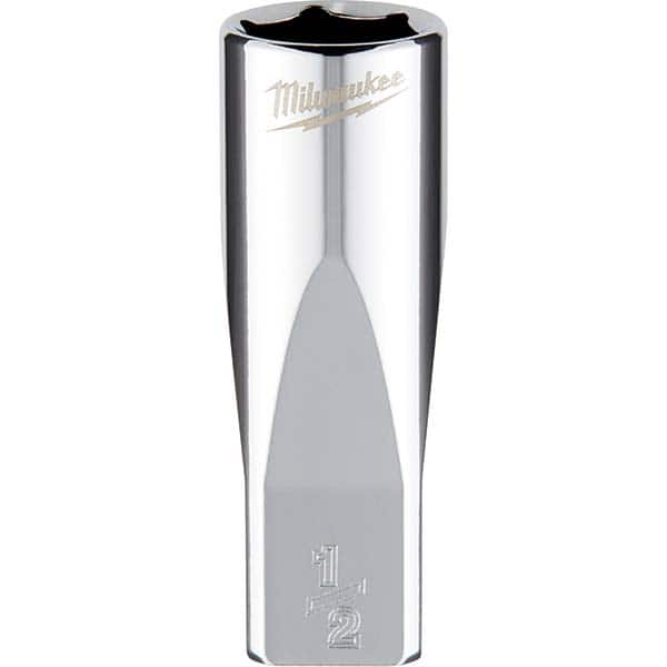 Milwaukee Tool - Hand Sockets Drive Size (Inch): 1/4 Size (Inch): 1/2 - Exact Tooling