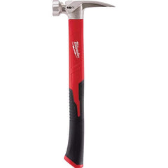 Milwaukee Tool - Nail & Framing Hammers Claw Style: Straight Head Weight Range: 17 oz. - 20 oz. - Exact Tooling