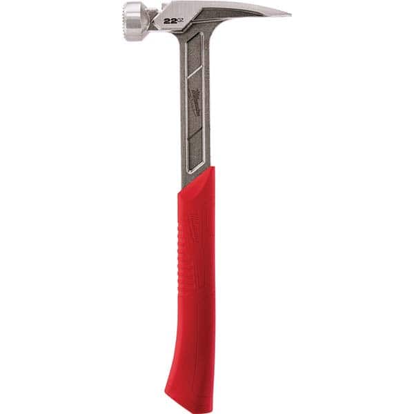 Milwaukee Tool - Nail & Framing Hammers Claw Style: Straight Head Weight Range: 21 oz. - 25 oz. - Exact Tooling