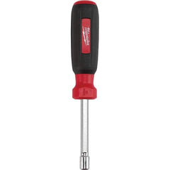 Milwaukee Tool - Nutdrivers; Tool Type: Nutdriver ; System of Measurement: Metric ; Handle Type: Comfort Hand Grip ; Shaft Type: Hollow ; Size (mm): 6.0000 ; Overall Length (Inch): 7 - Exact Tooling
