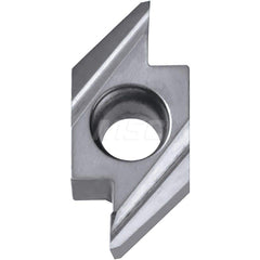 Kyocera ABW15-4015 PR1725 Grade PVD Carbide, 15 Degree, Irregular, Positive Rake Angle, Right-Hand Turning Insert for Light Interruption and Finishing in (P) Carbon/Alloy Steel