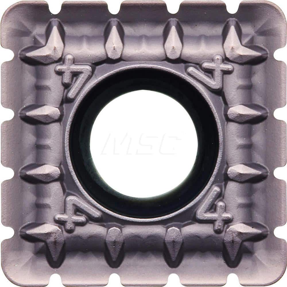 Kyocera SPMT 180616ENNB4 PR1210 Grade PVD Carbide, Square, Positive Rake Angle, Neutral Milling Insert for Roughing in (K) Gray Cast Iron, (K) Nodular Cast Iron and (P) Free-Cutting Steel, (P) Carbon/Alloy Steel, (P) Mold Steel