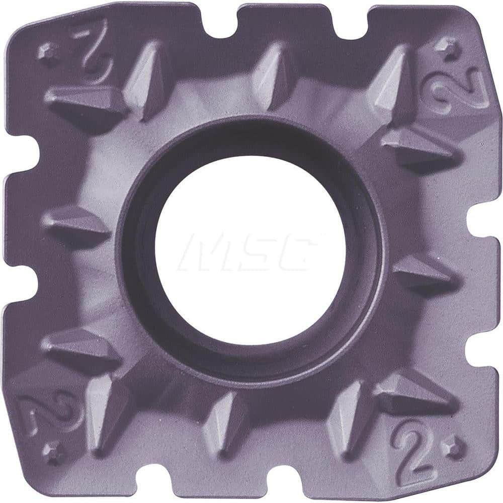 Kyocera SPMT 1806EDERNB2 PR1225 Grade PVD Carbide, Square, Positive Rake Angle, Right-Hand Milling Insert for Roughing in (P) Free-Cutting Steel, (P) Carbon/Alloy Steel, (P) Mold Steel