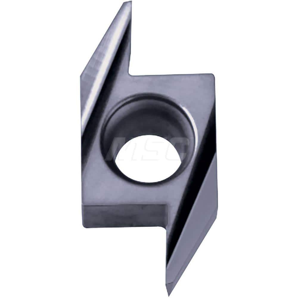 Kyocera ABS 15R4015M PR1705 Grade PVD Carbide, 15 Degree, Irregular, Positive Rake Angle, Right-Hand Turning Insert for Continuous and Finishing in (P) Free-Cutting Steel, (P) Carbon/Alloy Steel, and (M) Stainless Steel