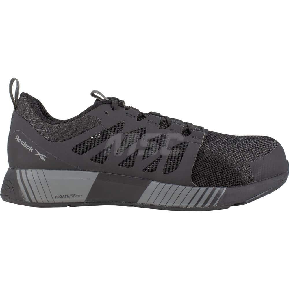 Work Boot: Size 3, 2-3/4″ High, Ultraknit, Composite Toe Black & Gray, Wide Width