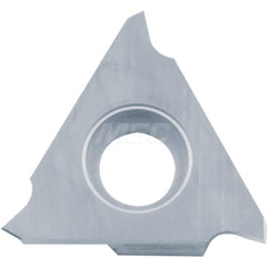 Grooving Insert: GBA43F TN620, Cermet TiCN Finish, Right Hand, 3.3 mm Cutting Width, 4 mm Max Depth, Series GBA