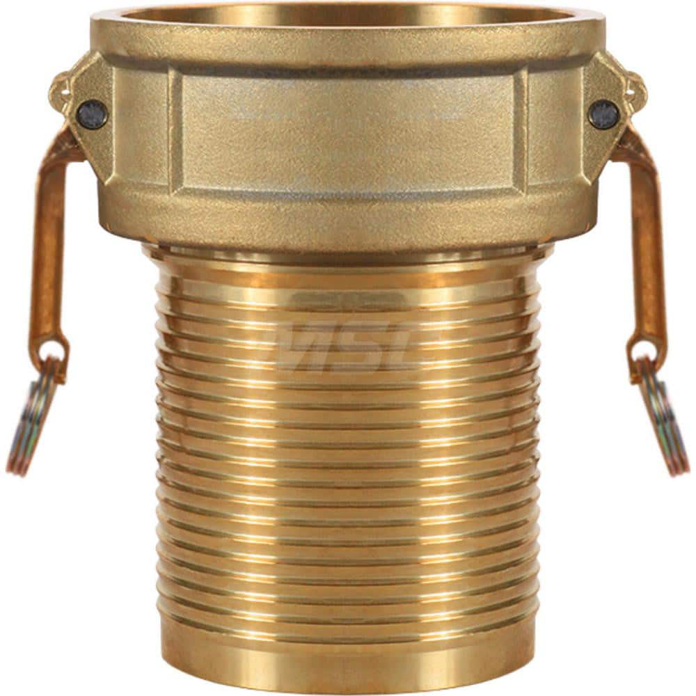 C-BR Type Quick Coupling: 3″ Hose ID, 3″ Part C, Brass