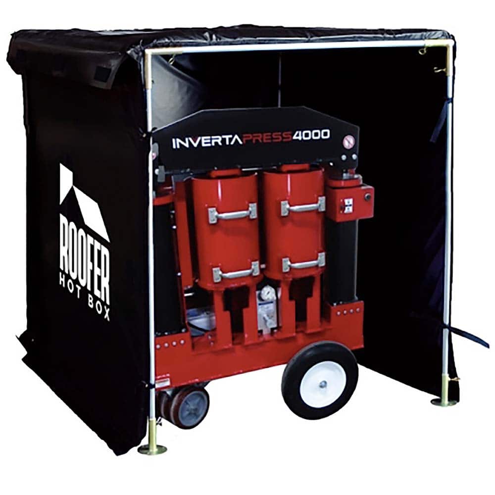 Powerblanket - Bulk Material & Tote Heaters; Type: Hot Box Heater ; Length (Inch): 48 ; Width (Inch): 48 ; Height (Inch): 66 ; For Use With: Roofing Equipment, Construction Equipment, Pallet of Various Materials, Pallet of Food Grade Products, Adhesives, - Exact Tooling