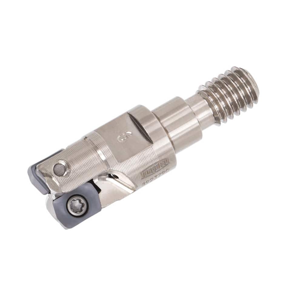 Tungaloy - Indexable High-Feed End Mills Cutting Diameter (mm): 12 Cutting Diameter (Inch): 0.3270 - Exact Tooling
