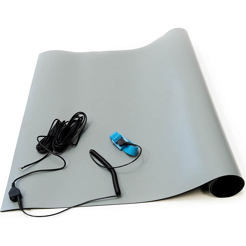 Bertech - Anti-Static Work Kits & Table Mats Type: Anti-Static Table Mat Mat Length (Inch): 30 - Exact Tooling