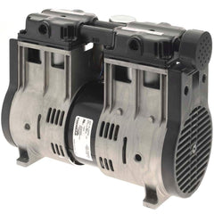 Thomas - Piston-Type Vacuum Pumps Type: Vacuum Voltage: 115 VAC - Exact Tooling