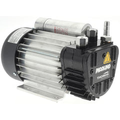 Thomas - Rotary Vane-Type Vacuum Pumps Voltage: 115 VAC Length (Decimal Inch): 9.8000 - Exact Tooling