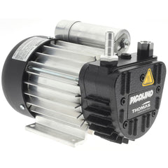 Thomas - Rotary Vane-Type Vacuum Pumps Voltage: 115 VAC Length (Decimal Inch): 8.8200 - Exact Tooling