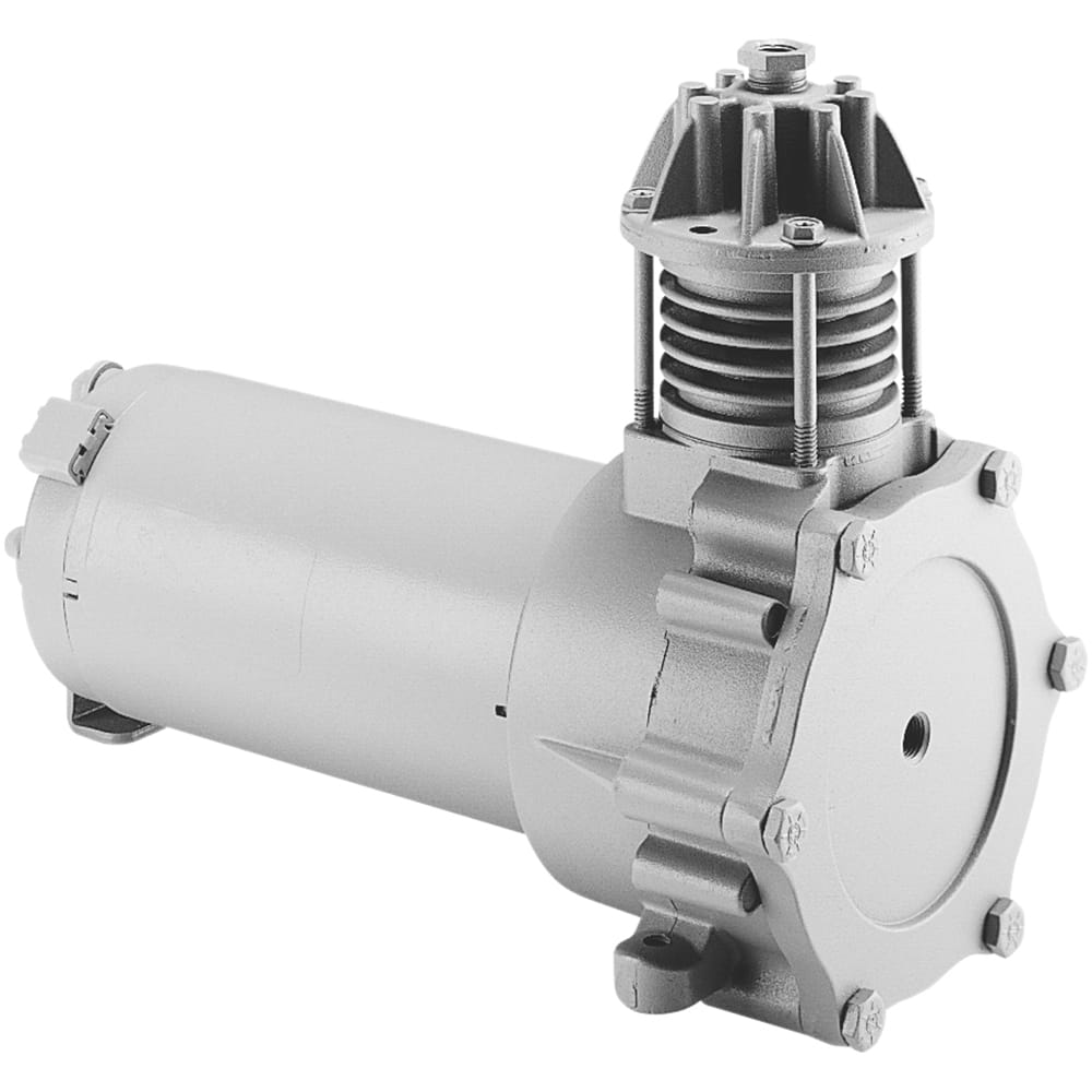Thomas - Rotary Vane-Type Vacuum Pumps Voltage: 6 VDC Length (Decimal Inch): 2.0000 - Exact Tooling