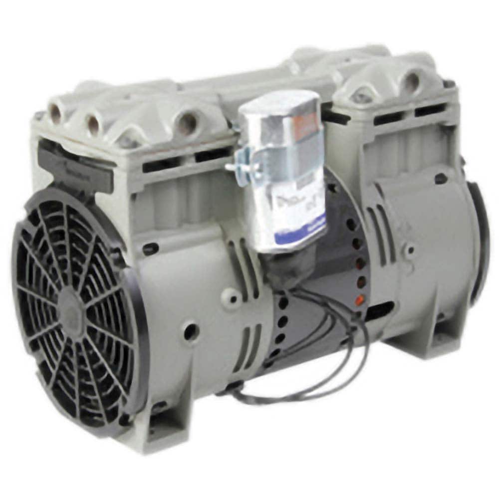 Thomas - Piston-Type Vacuum Pumps Type: Vacuum Voltage: 115 VAC - Exact Tooling